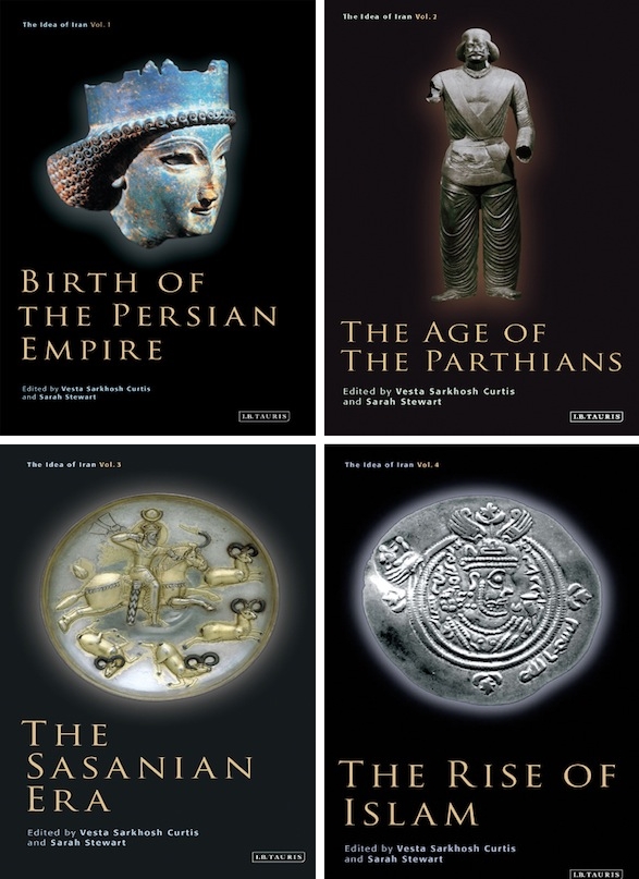 The first four volumes of the 'Idea of Iran' series