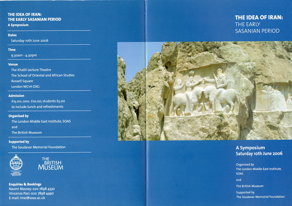 The Idea of Iran: The Early Sasanian Period