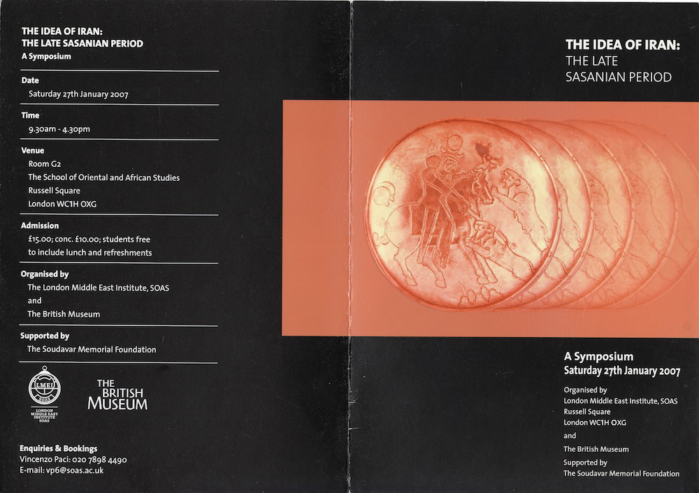 The Idea of Iran: The Late Sasanian Period