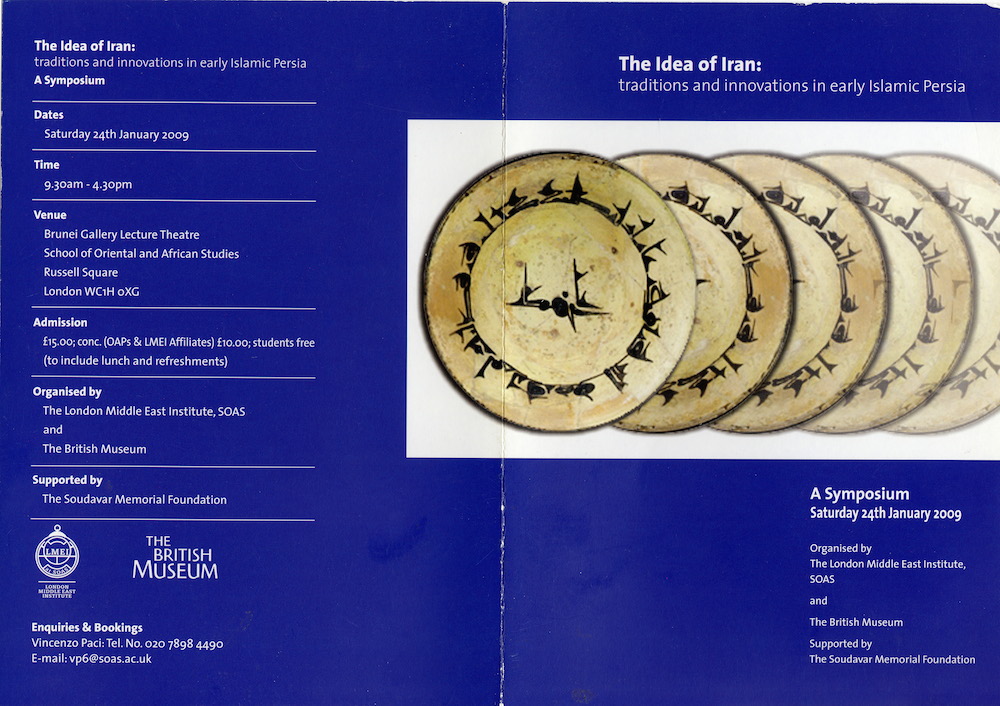 The Idea of Iran: Traditions and Innovations in Early Islamic Persia