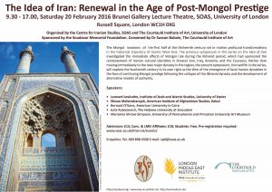 The Idea of Iran: Renewal in the Age of Post-Mongol Prestige
